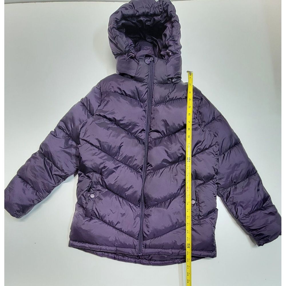 BERNARDO Love Ecoplume Purple Size Small Winter Puffer Jacket